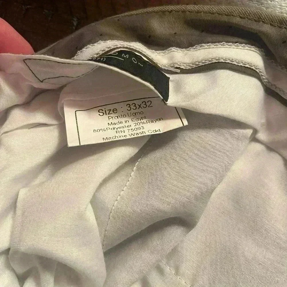 Pronto uomo tan dress pants